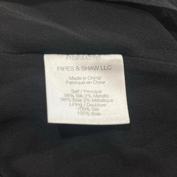 Veronica Beard Black and White Floral Maxi Dress - Picture 10 of 11